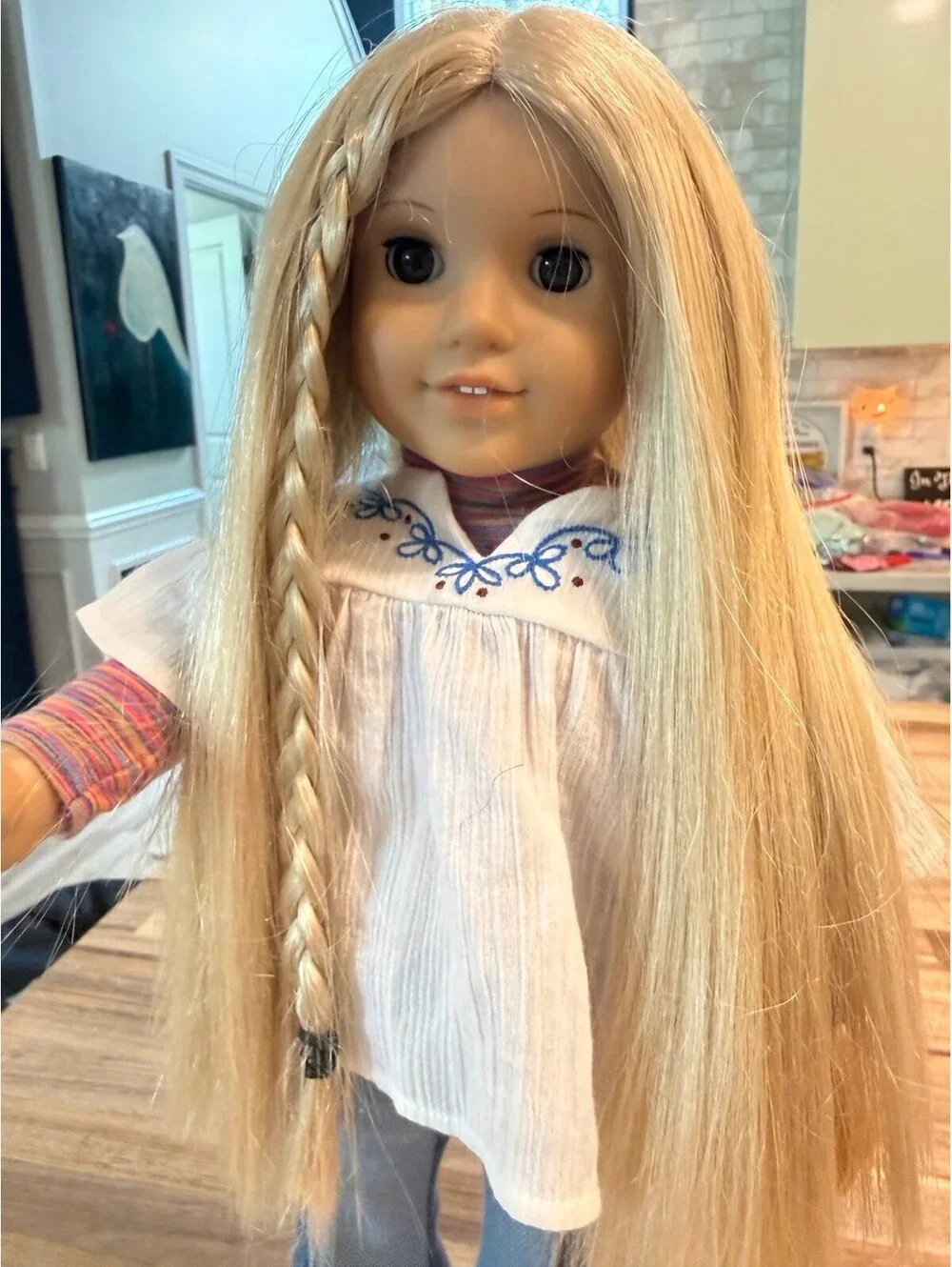 American Girl Doll original Julie in meet Outfit